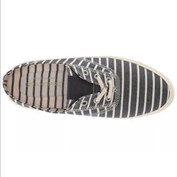 New Cole Haan Grandpro Women Deck Mule Sneaker  Freeport Stripe Blue White 11 - Picture 4 of 7